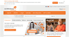 Desktop Screenshot of debibliotheekamstelland.nl